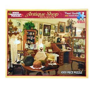 NEW White Mountain Antique Shop 1000 Piece Jigsaw Puzzle Thicker Pieces SEALED